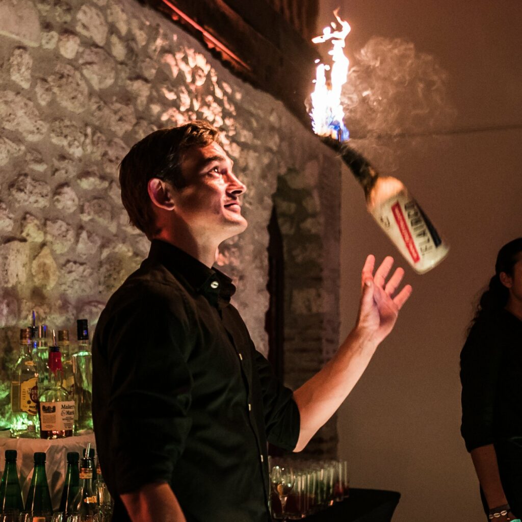 barman professionnel