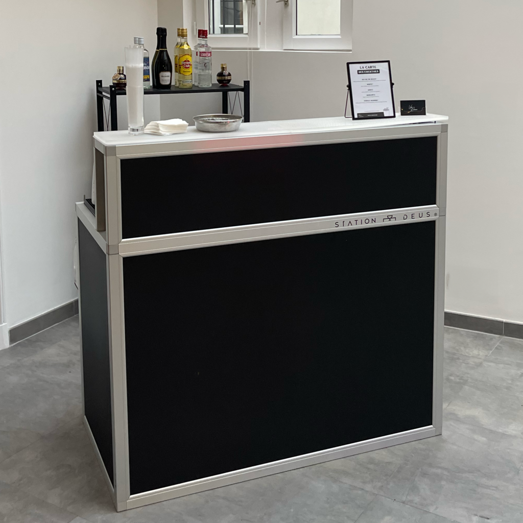 bar pour cocktails à domicile